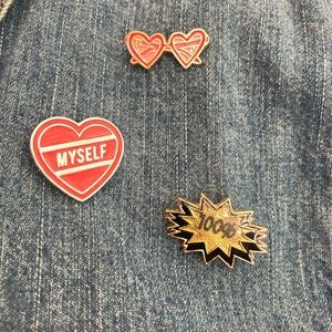 3 Fashion Pins